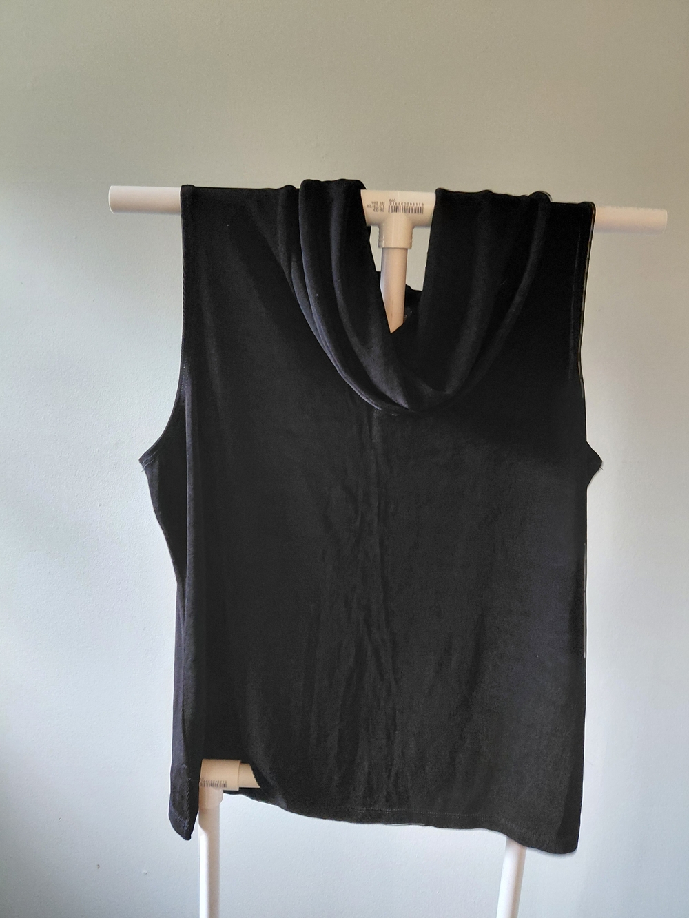 Black Sleeveless  Tank Top for Women